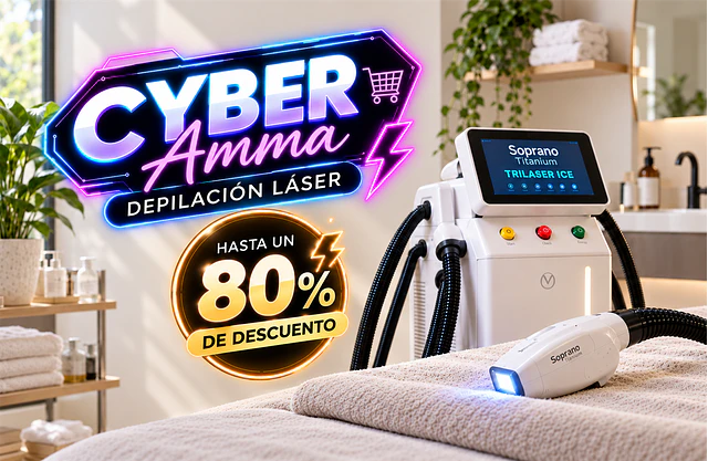 Cyber depilación láser, hasta un 80% de descuento