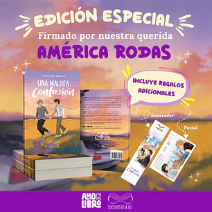 Una maldita confusión - América Rodas ( Edicion Autografiada ) 