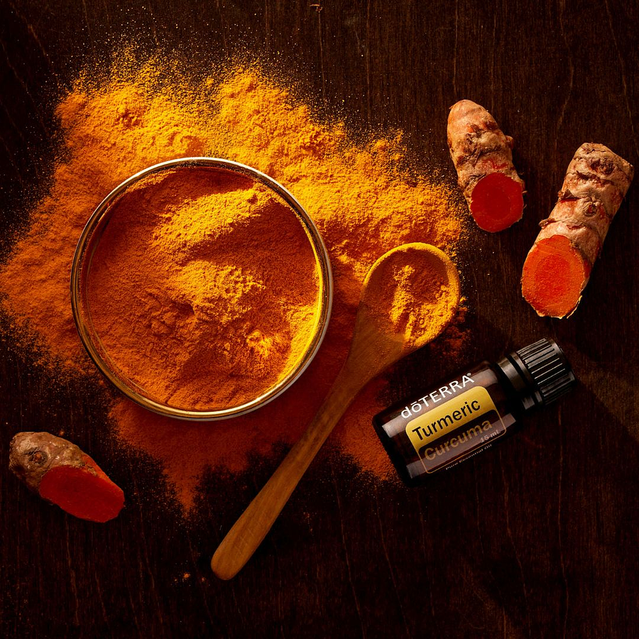 Turmeric (Açafrão) Óleo Essencial 15 mL