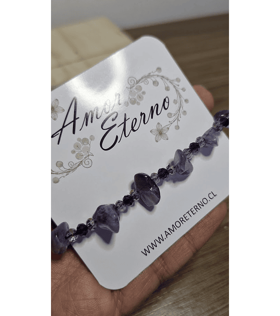 Pulsera Amatista (Calma - Intuición - Protección - Transmutación)