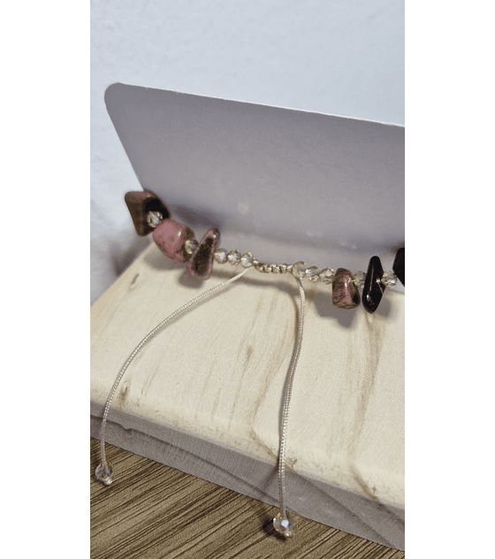 Pulsera Rodonita (Sanación emocional - Amor propio)