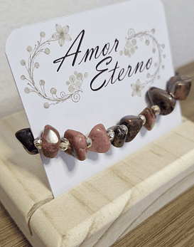Pulsera Rodonita (Sanación emocional - Amor propio)