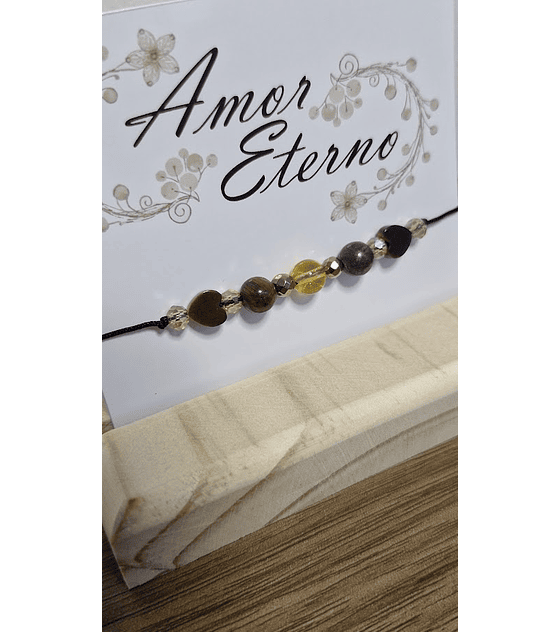 Pulsera para la Abundancia (piedras naturales)