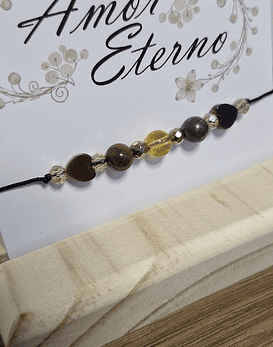 Pulsera para la Abundancia (piedras naturales)