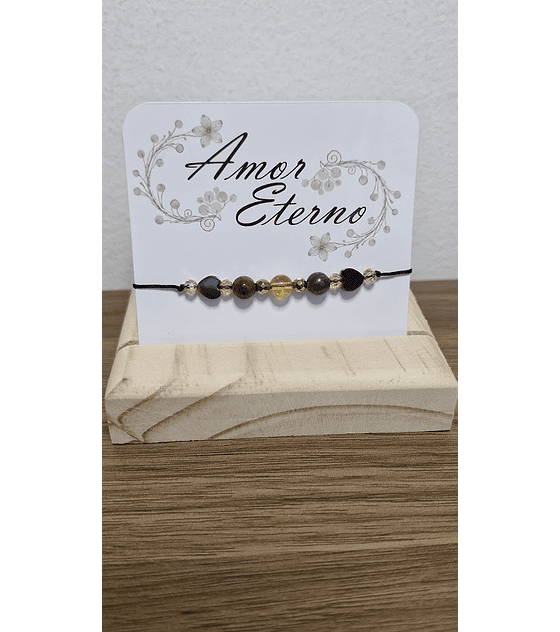 Pulsera para la Abundancia (piedras naturales)