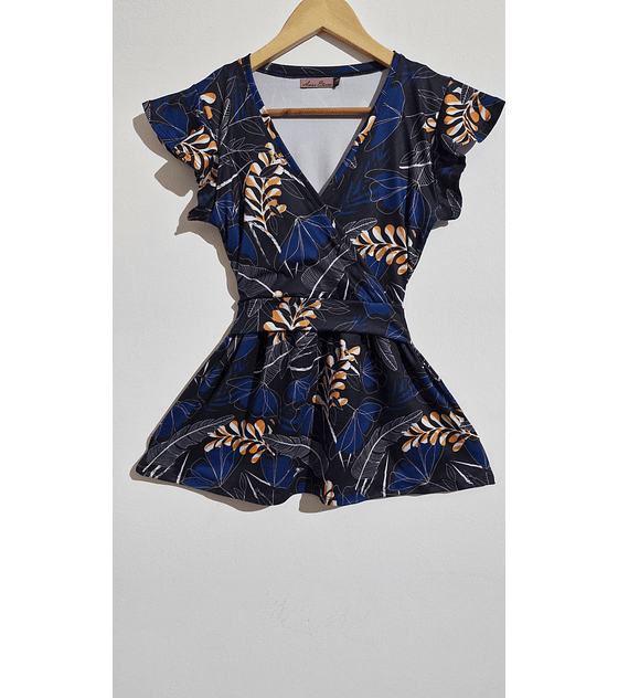 Polera Isabel escote cruzado XL (Producto Confeccionado)