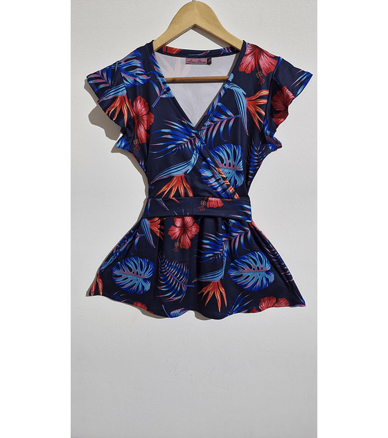 Polera Isabel escote cruzado L (Producto Confeccionado)