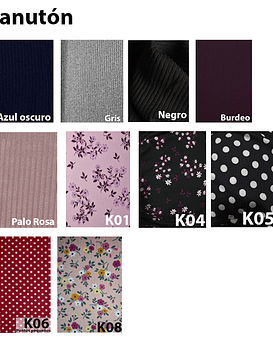 Polera Peplum niña 8 a 14 Años (PRODUCTO A PEDIDO)