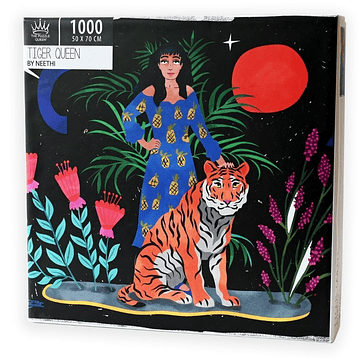 Puzzle Tiger Queen 1000 piezas 
