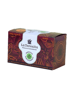 Infusión Maracuyá Jamaica La Teresita x 20 sobres