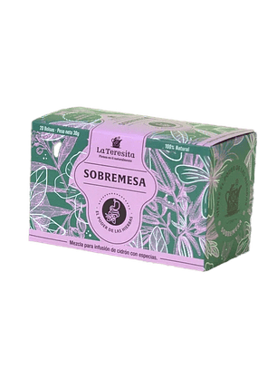 Infusión Sobremesa La Teresita x 20 sobres