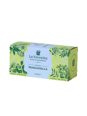Infusión Aromática de Manzanilla La Teresita x 20 sobres