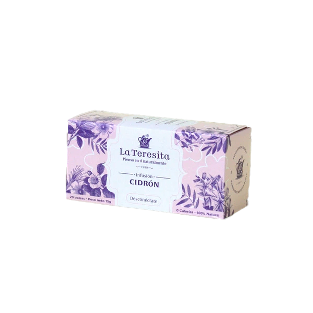 Infusión Aromática de Cedrón La Teresita x 20 sobres 1