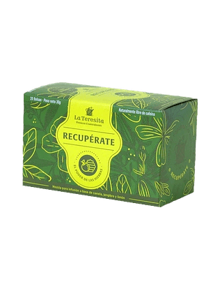 Infusión Recupérate La Teresita x 20 sobres