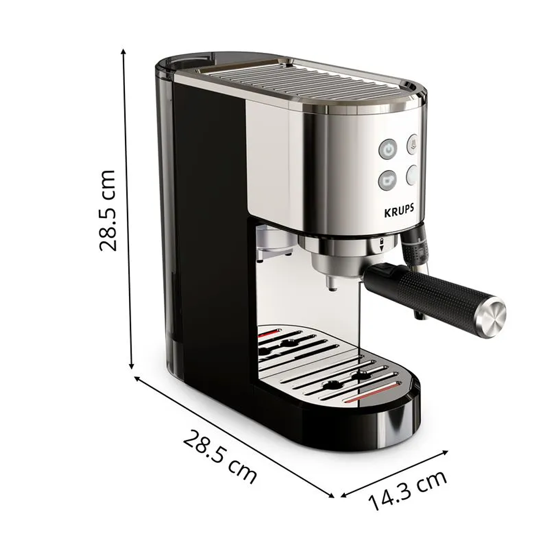 Cafetera Espresso Virtuoso Steam & Pump Krups 6