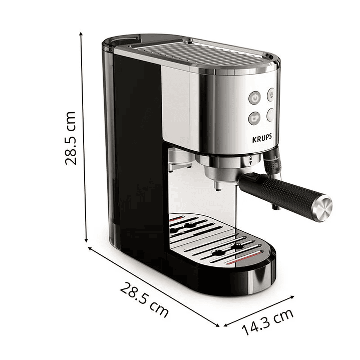 Cafetera Espresso Virtuoso Steam & Pump Krups 6
