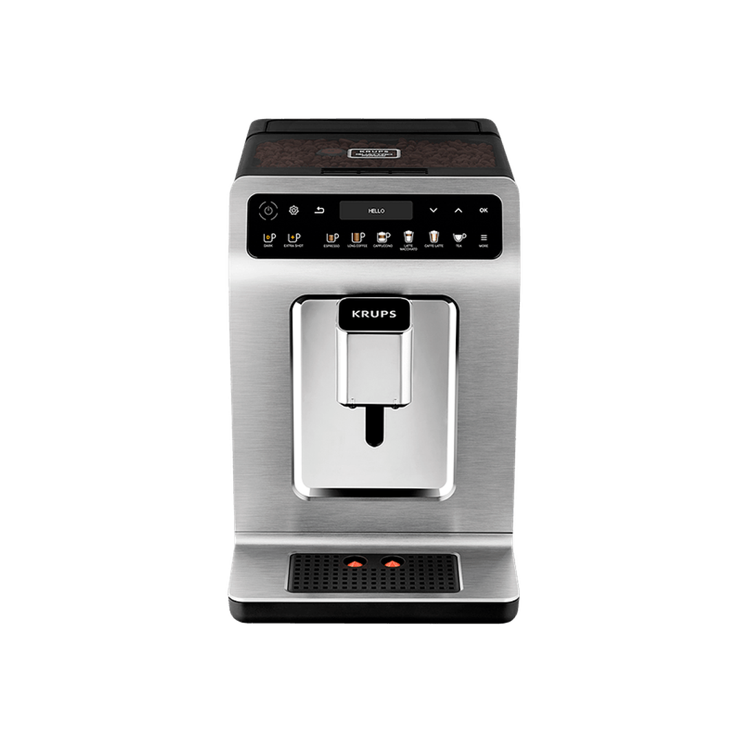 Cafetera Espresso Evidence Plus + Lechero Krups 1
