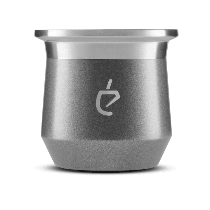 Un Mate Lunar Grey + Bombilla Plana 4