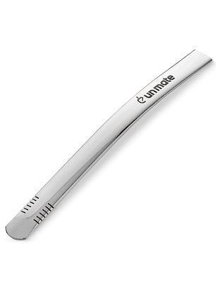 Un Mate Re Black + Bombilla Plana