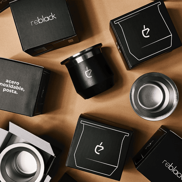 Un Mate Re Black + Bombilla Plana 4