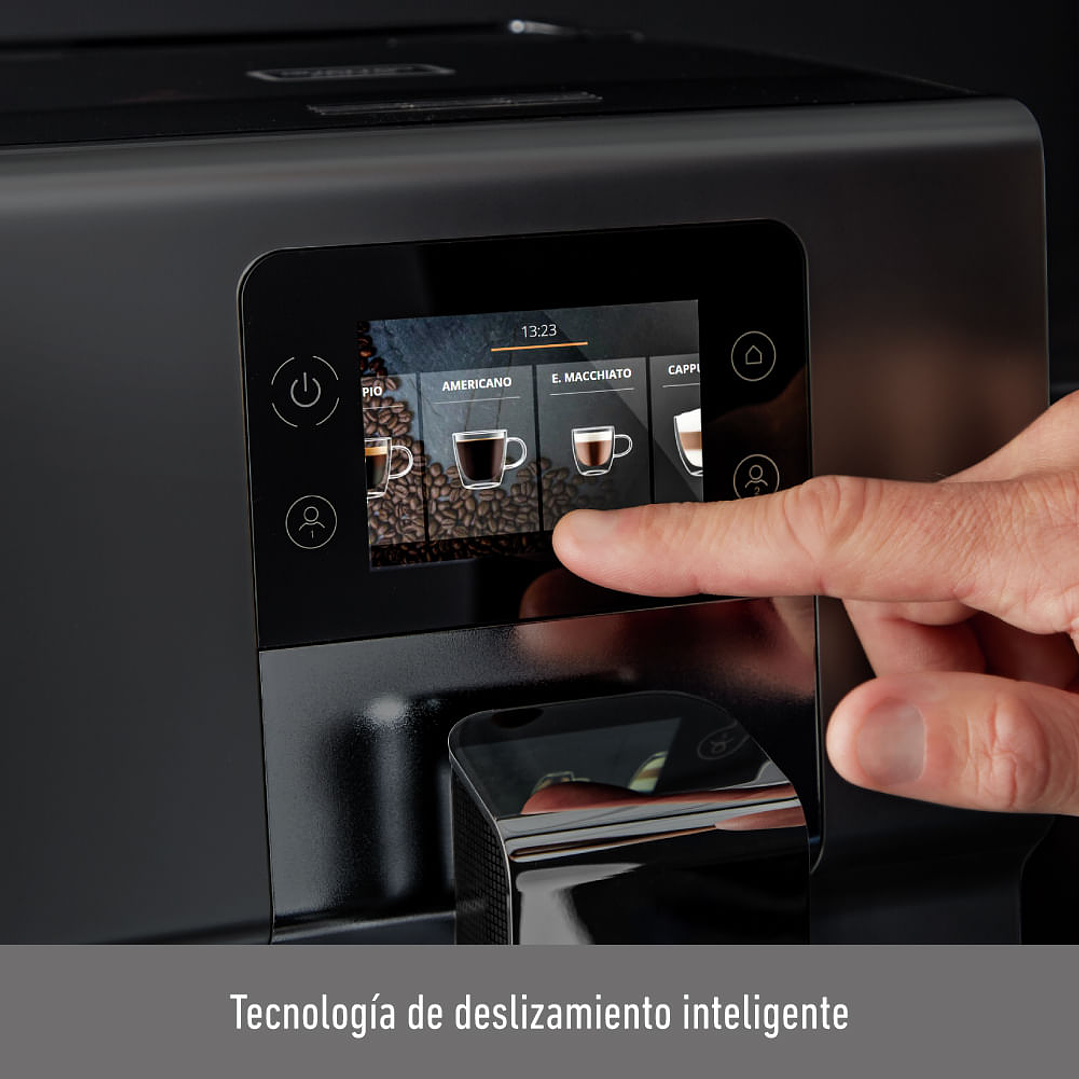 Cafetera Espresso Krups Intuition Preference Touch + Lechero 5
