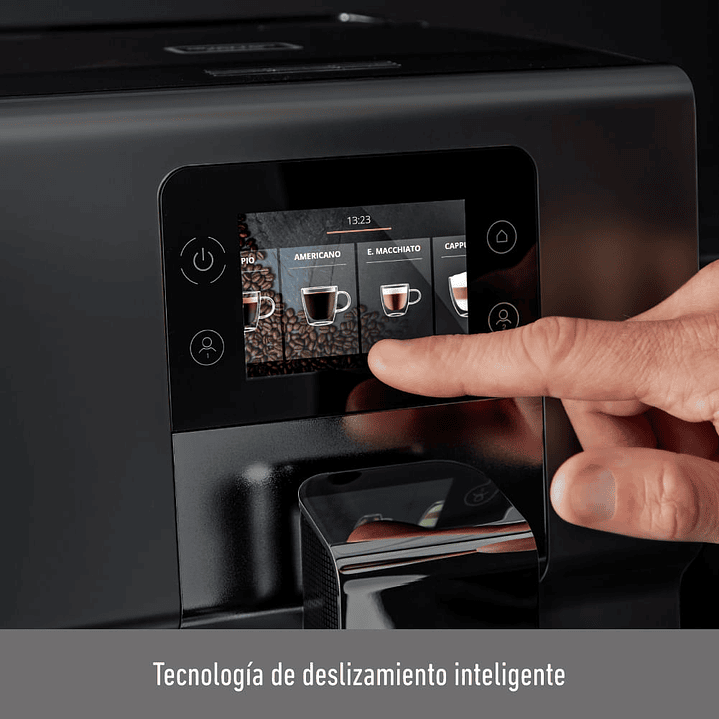Cafetera Espresso Krups Intuition Preference Touch + Lechero 5