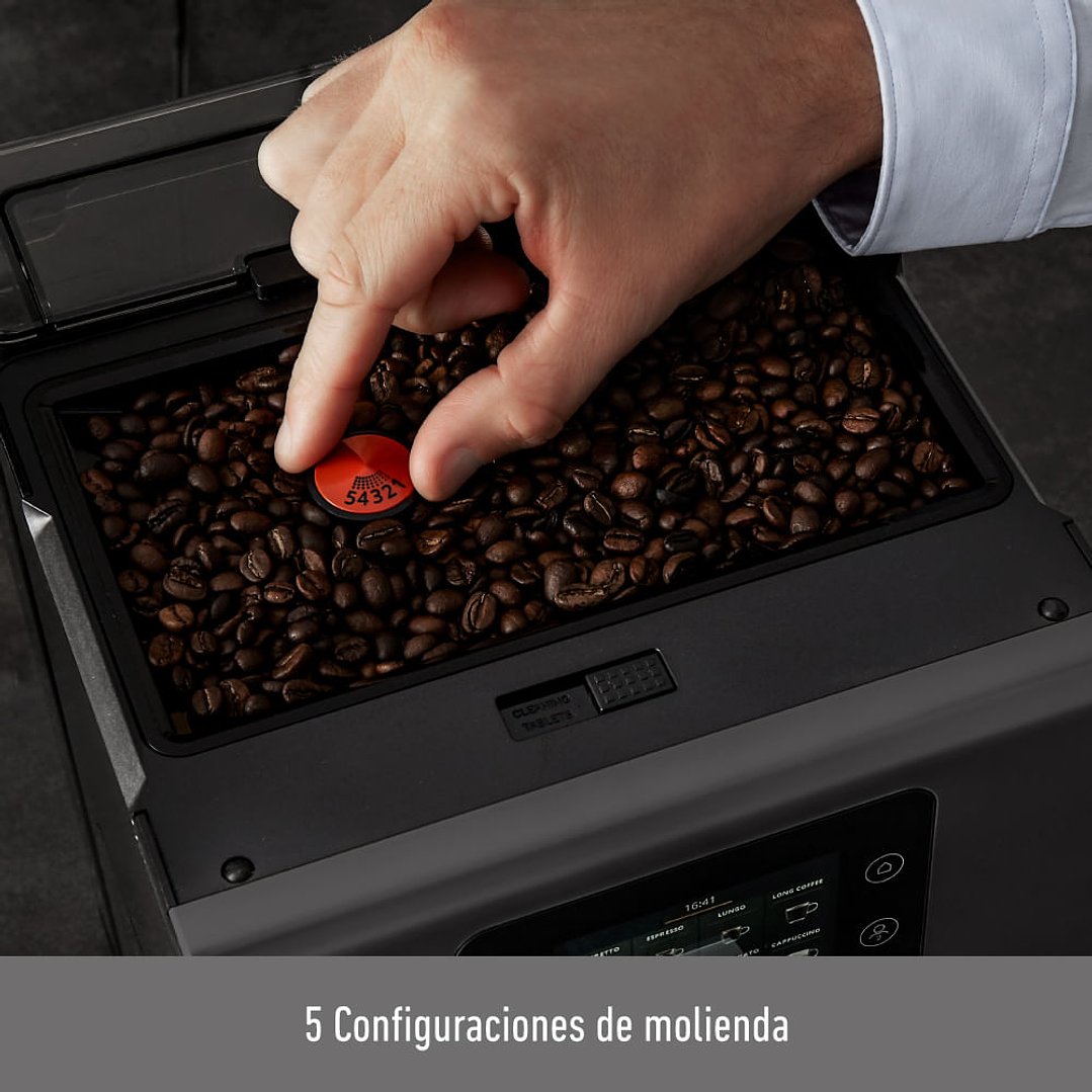 Cafetera Espresso Krups Intuition Preference Touch + Lechero 6