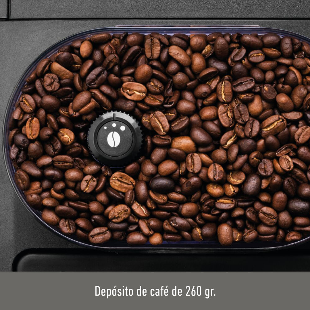 Cafetera Espresso Krups Full Auto Display Blanca + Lechero 6