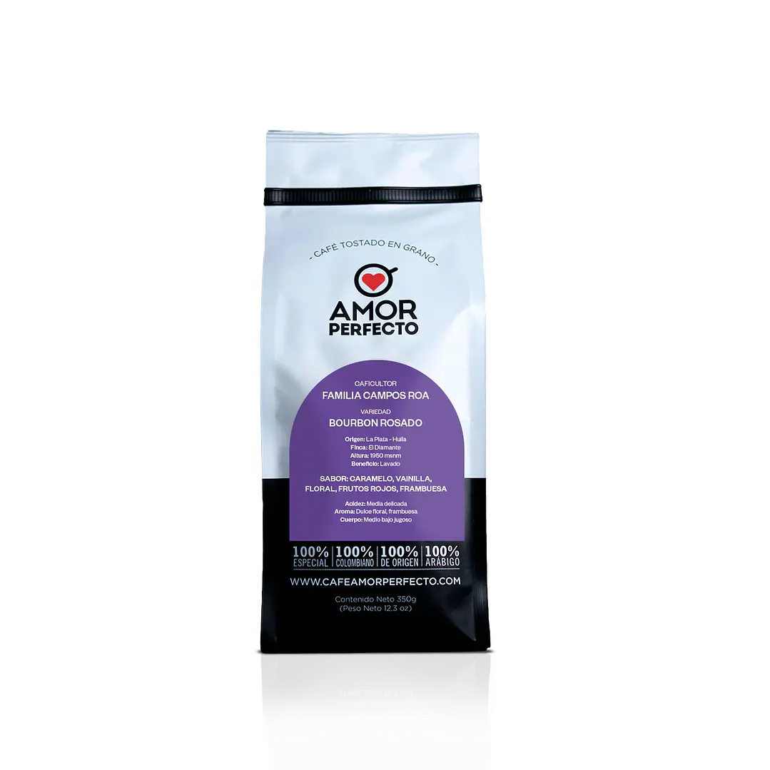 Café Campos Roa Bourbon Rosado Lavado 350g 1