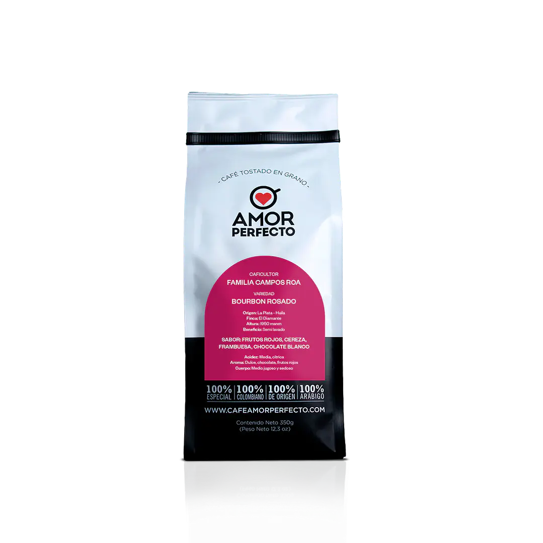 Café Campos Roa Bourbon Rosado Semi Lavado 350g 1