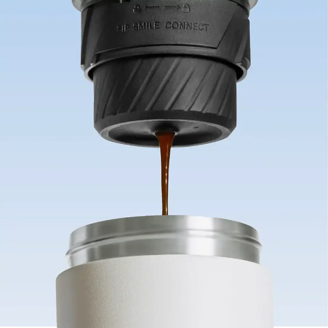 Máquina de Café Espresso Eléctrica Outin Portátil Mino Gris Espacial 3
