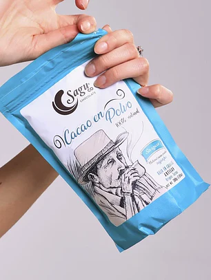Sagu Cacao en polvo 100% Natural sin Azúcar 200gr