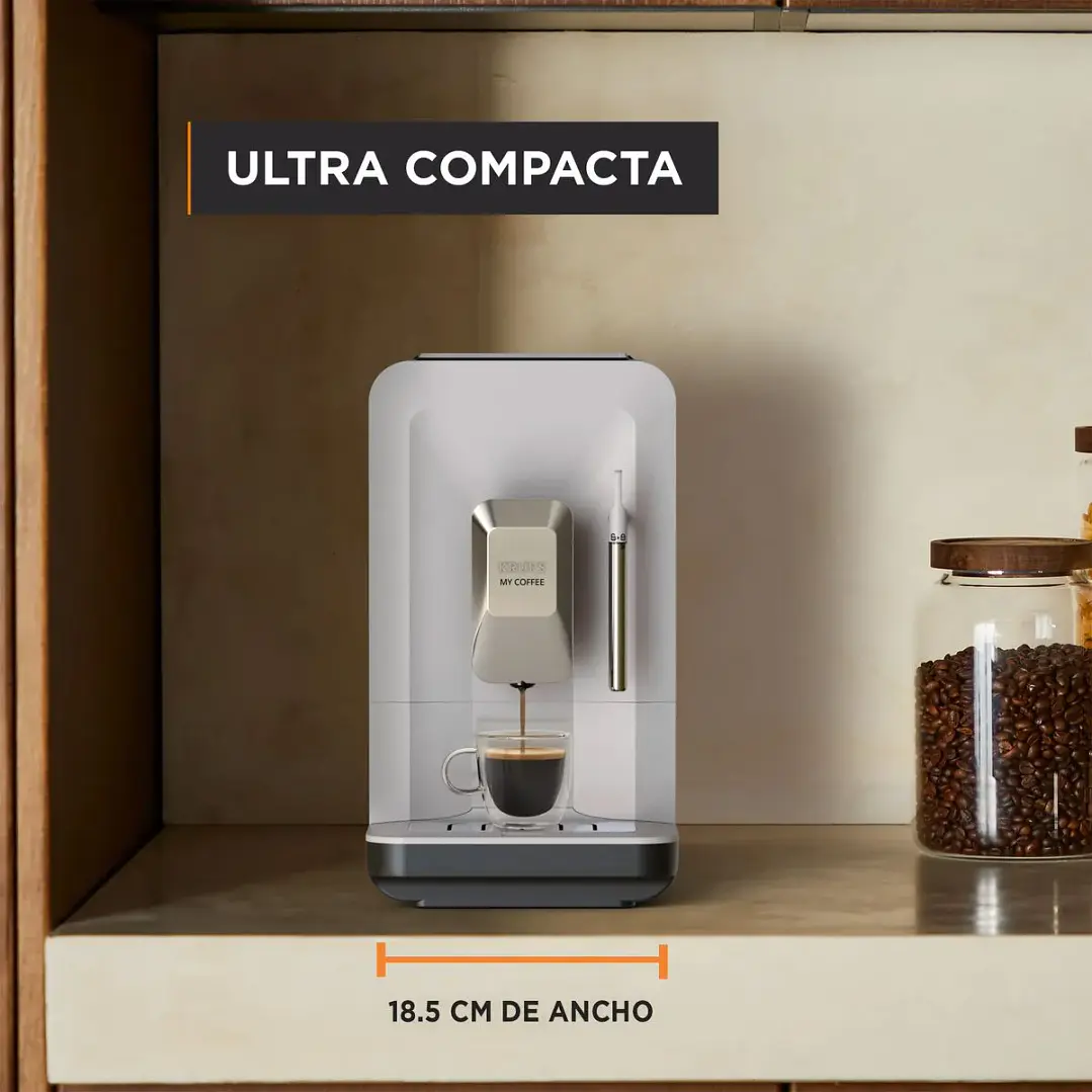 Cafetera Espresso Full Auto My Coffee Steam Digital Krups 4