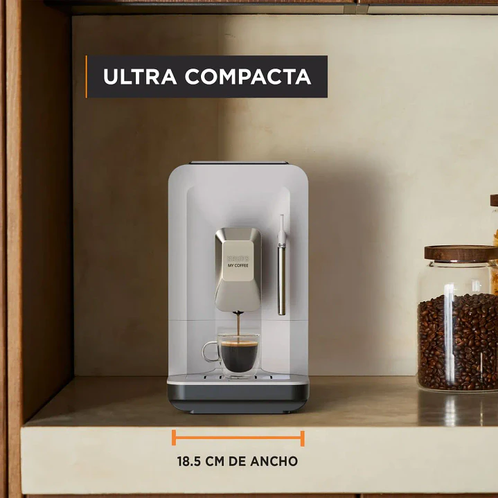 Cafetera Espresso Full Auto My Coffee Steam Digital Krups 4