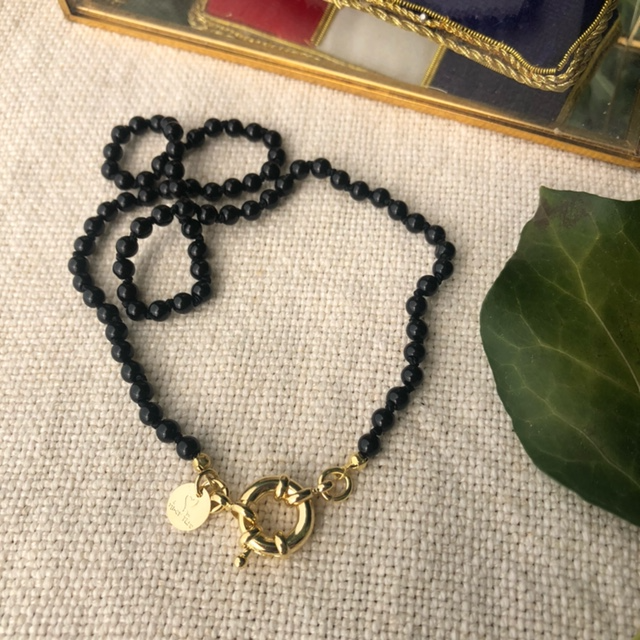 Collar Piedra Onix Timón