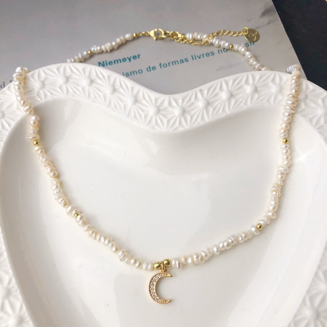 COLLAR PERLAS MUJER 50CM PLATA 925