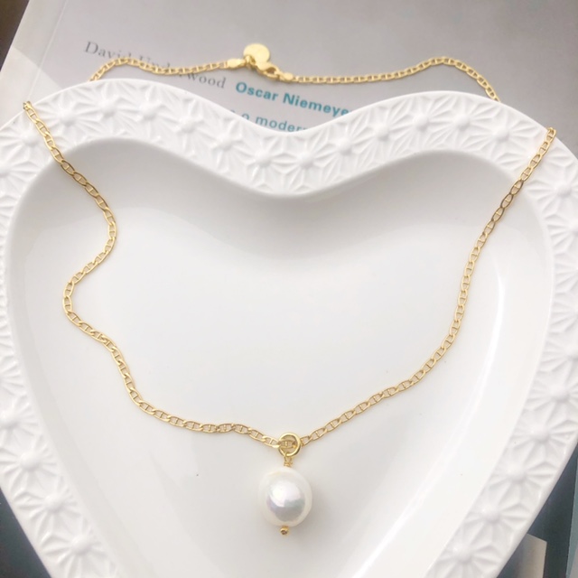 COLLAR ROSS PERLA BARROCA