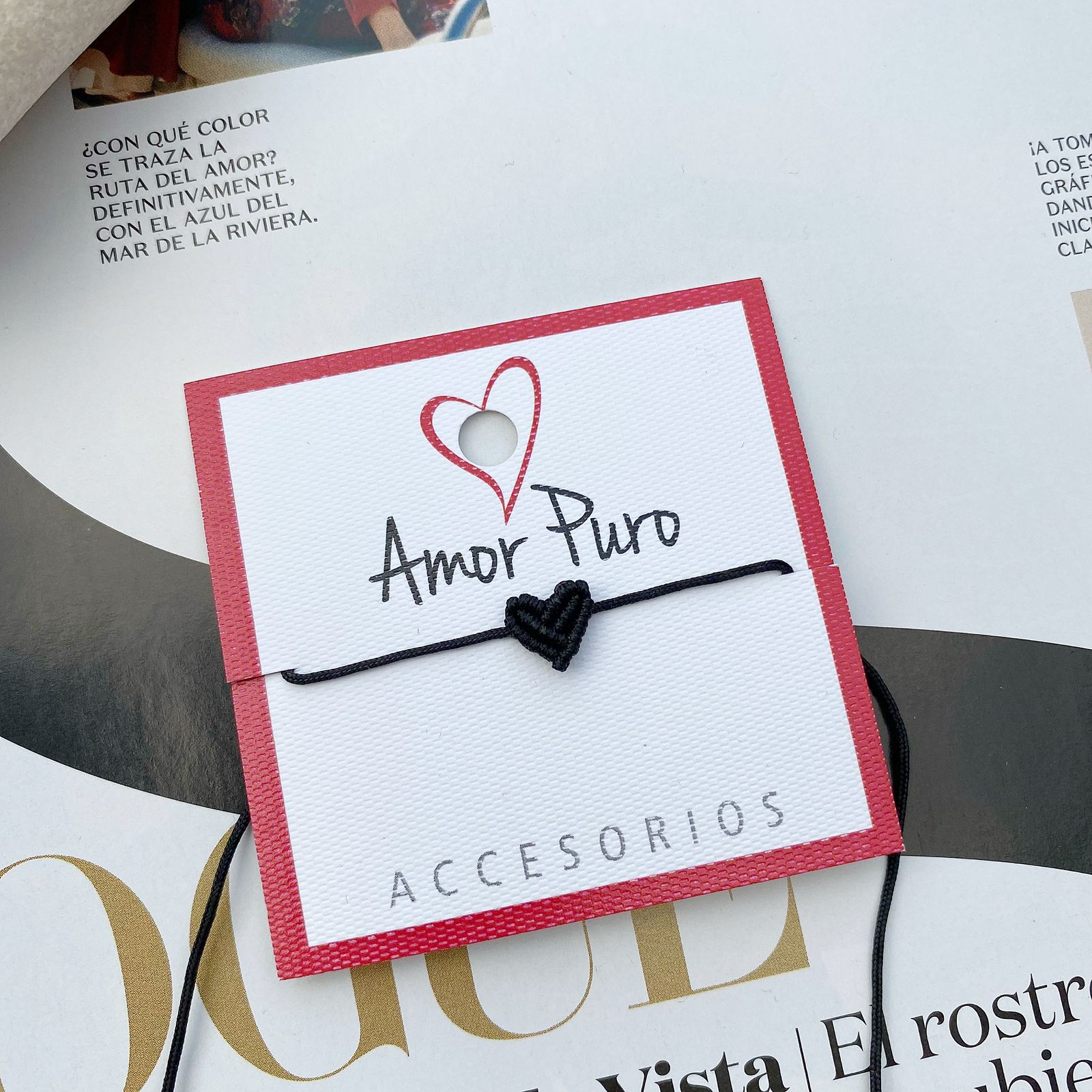 PULSERA AJUSTABLE HILO ENCERADO “ESCORPIO”