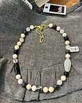 Collar piedra river stone 40 cm