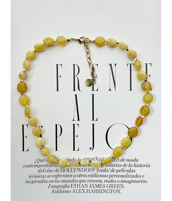 Collar Ana piedra ópalo