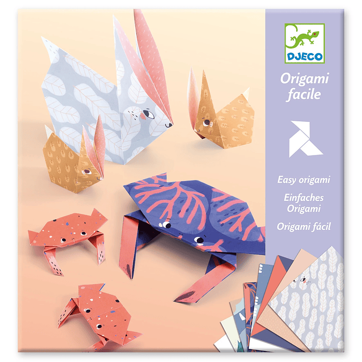 Set de Origami - Familia de Animales 1