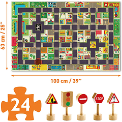 Puzzle de Piso 24 Piezas - Ciudad 