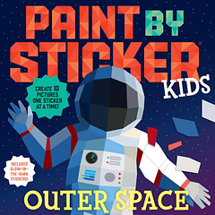 Pinta con Stickers: En el Espacio