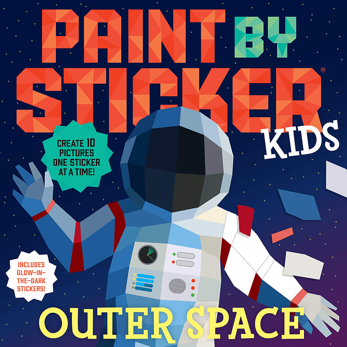 Pinta con Stickers: En el Espacio 1