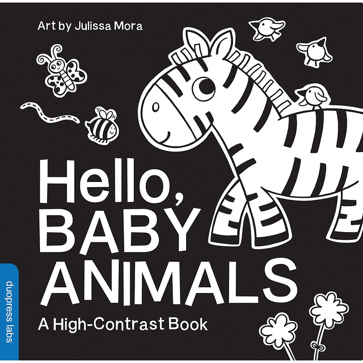 Libro de contraste - Hello, Baby Animals 1