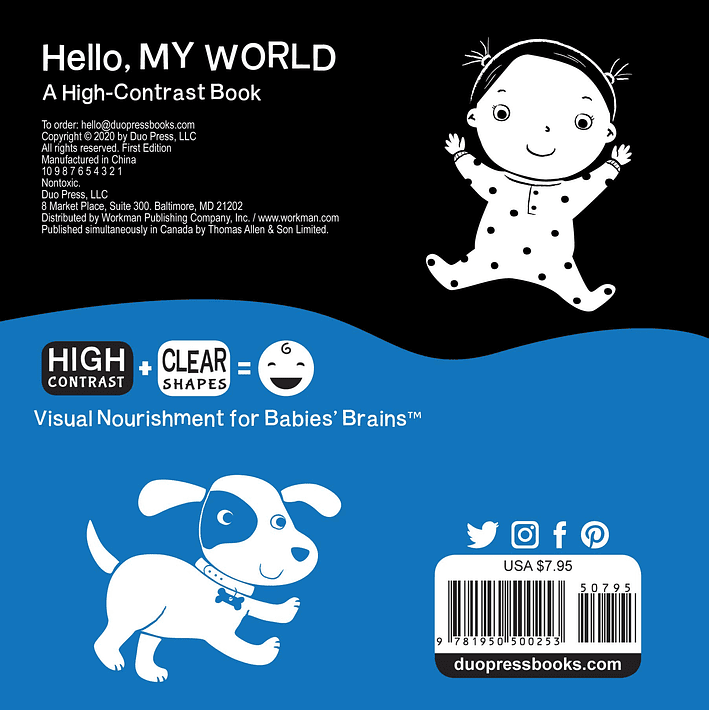 Libro de contraste - Hello, My World 4