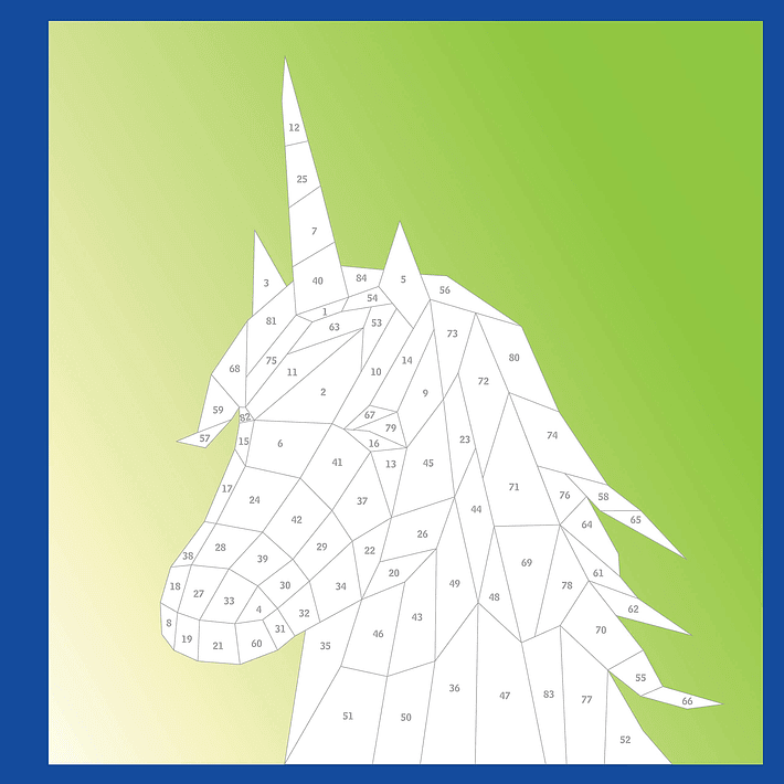 Pinta con Stickers: Unicornios y Magia 5
