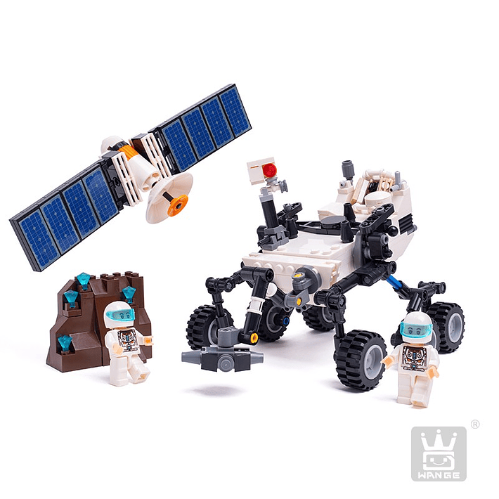 Auto Espacial Armable Mars Rover 3
