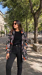 Cortaviento Mujer Wild Larga Estampada - Miniatura 13