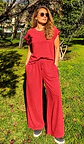 Conjunto Palazzo Mujer Margarita de Viscosa - Miniatura 4